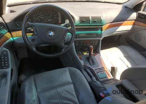 2002 BMW 530 I Automatic z USA, uszkodzony, nr VIN WBADT63472CH93616